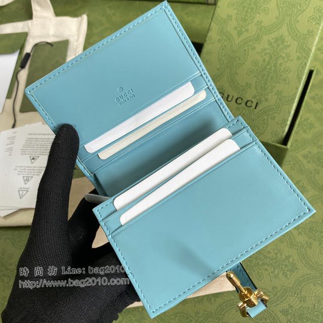 Gucci专柜新款女包, 古驰jackie 1961小巧卡包 Gucci短夹零钱包 645536  gdj1703